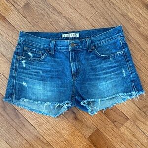 J Brand denim shorts in color Leon.  Size 27.
